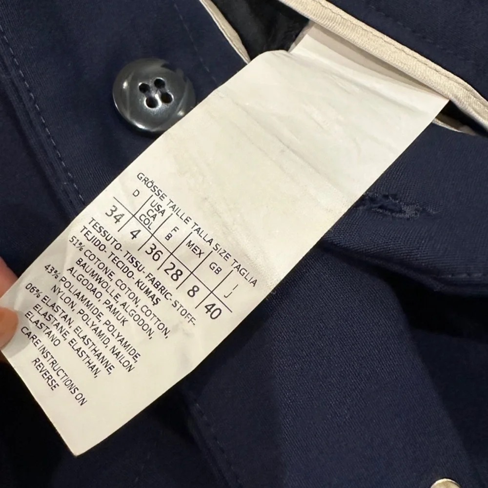 MARELLA Women’s Navy Pants | Size 4 US | Trousers